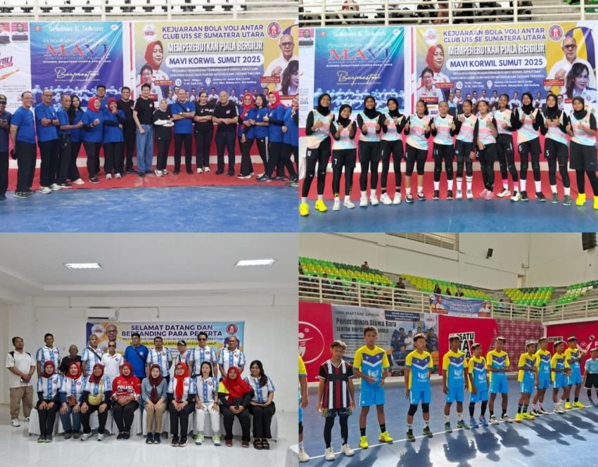 Semarak Final Kejuaraan Voli Antar Club U15 MAVI Sumut 2025: Momentum Kebangkitan Bakat Muda Bola Voli Sumatera Utara