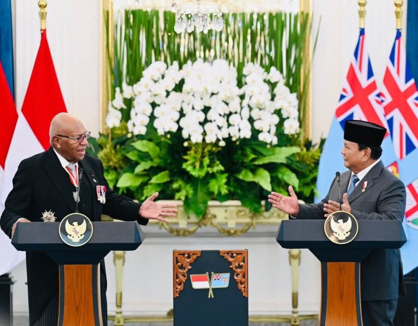Presiden Prabowo Terima PM Fiji di Istana Merdeka, Tegaskan Komitmen Perkuat Kerja Sama Pasifik
