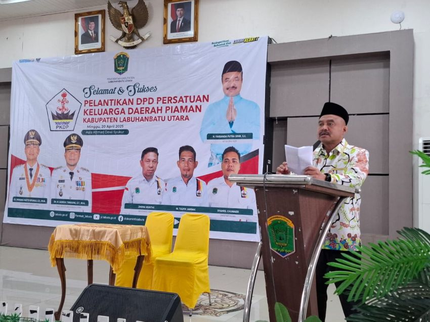 Pelantikan DPD PKDP Labura Meriah Farianda : Urang Piaman Harus Kompak