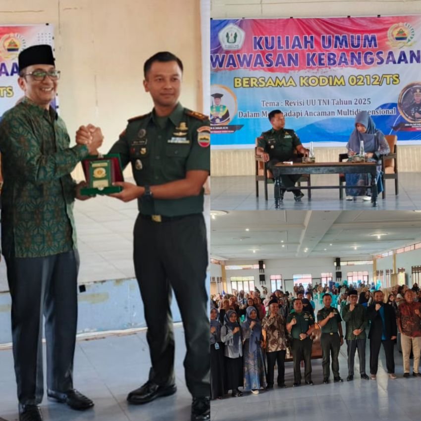 Dandim 0212/ Tapsel ‘Ngulik’ RUU TNI Bareng Mahasiswa IPTS, Ini Kata Letkol Arm Delli Yudha Adi Nurcahyo, S.E., M.M