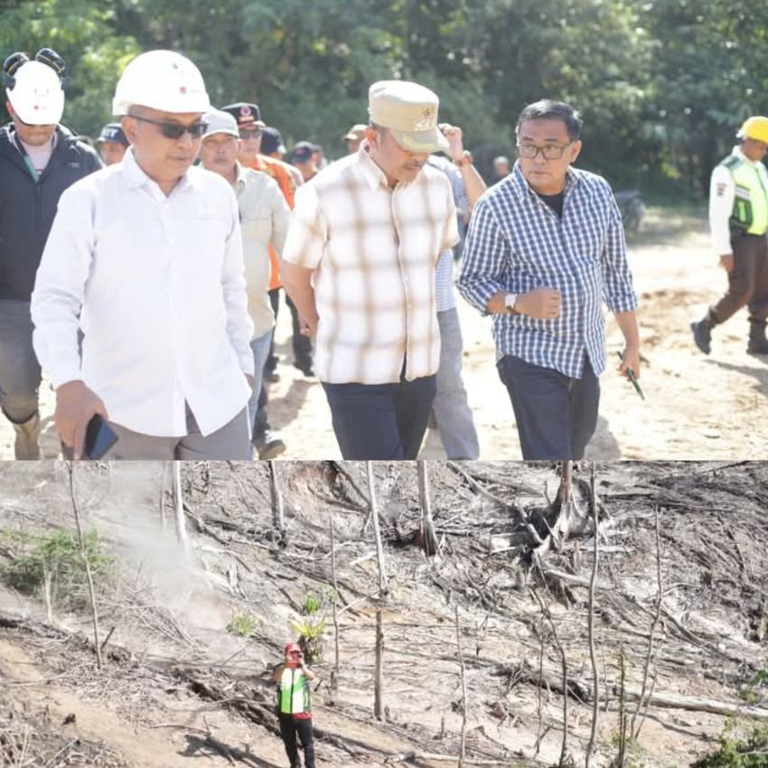 Bupati Madina Tinjau Beberapa Titik Lumpur Panas, Saipullah Nasution : Segera kita Surati Kementerian ESDM