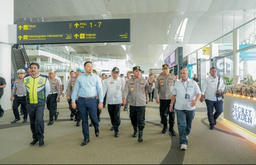 Operasi Ketupat Toba 2025 Usai, Pengamanan Lanjut: Kapolda Sumut Tinjau Arus Balik di Bandara Kualanamu