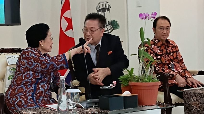Megawati Hadiri Peringatan 60 Tahun Kunjungan Kim Il Sung