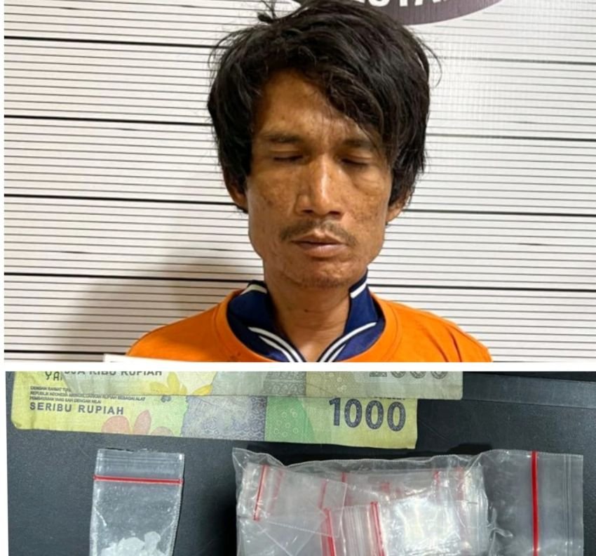 Pengedar Sabu di Jln Selamat Ketaren Diringkus Polisi