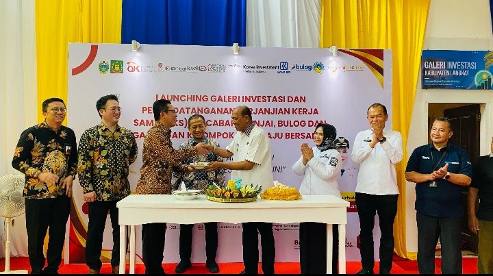 OJK Resmikan Galeri Investasi BEI di Langkat, Pertama di Lingkungan Pemda Sumut