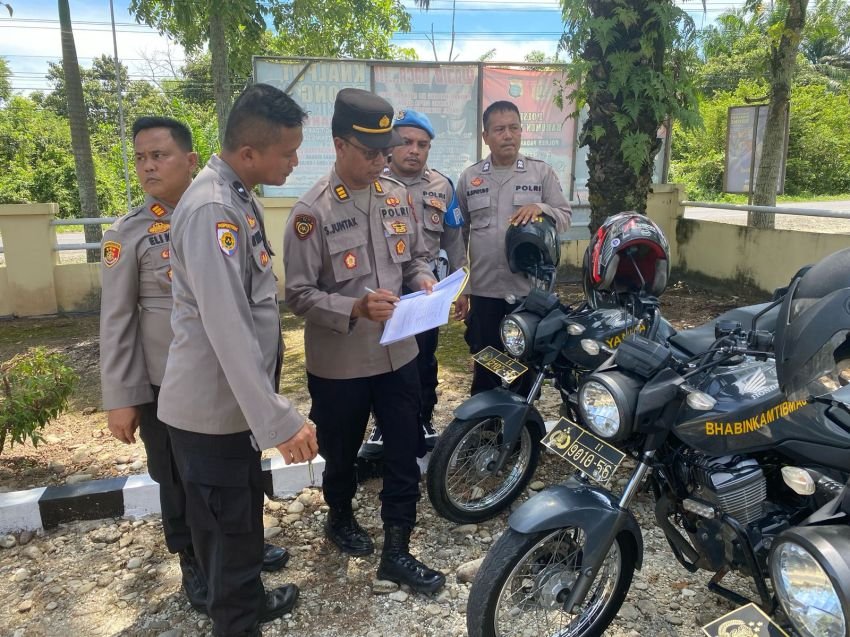 Jelang Sertijab Kapolsek Barteng : Tim Verifikasi Polres Palas Pastikan Tugas Kepolisian & Barang Inventaris