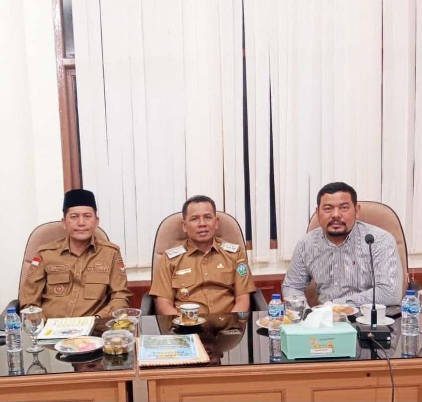 Bupati dan Wakil Bupati Aceh Selatan Terima Audiensi Yayasan TPTN dan PT. Rotorindo Bahas Kerjasama Dana Hibah dan CSR
