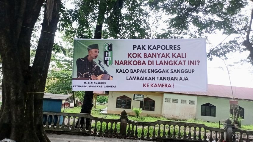Langkat Darurat Narkoba, HMI Minta Kapolres Lambaikan Tangan