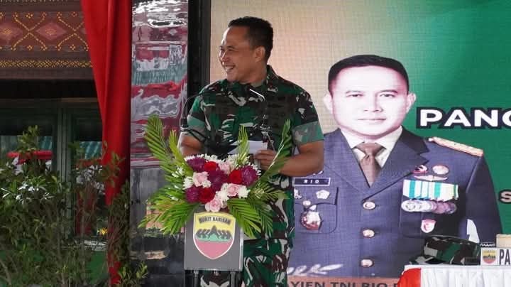 Mayjen TNI Rio Firdianto Kunjungi MAKO Yonif 123/Rajawali "Point penting, Tingkatkan Iman dan Taqwa"