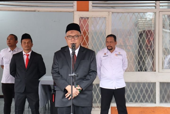 Bawaslu Sumut Laksanakan Apel Pagi dan Tasyakuran Pemotongan Tumpeng Bersama Stakeholder Provinsi Sumut