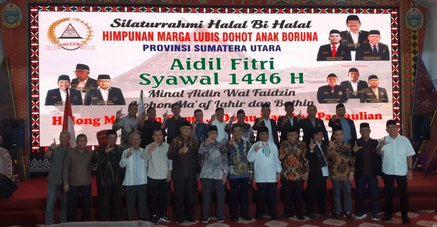 DPW HIMA Lubis Gelar Halal Bihalal Idul Fitri 1446 H, Dr. Arsyad Lubis: Tingkatkan Solidaritas Persaudaraan, Rangkul Generasi Muda