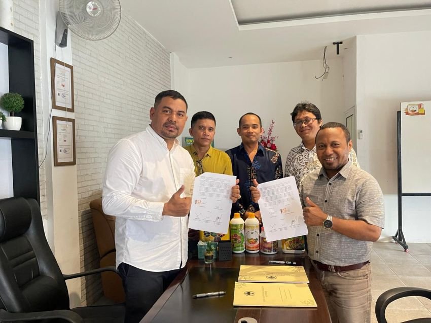 Siap Perluas Pasar Pupuk Organik, PT Karunia Rotorindo Tani Gandeng Koperasi Keluarga Pers Indonesia