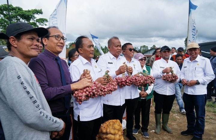 Dukung Asta Cita, Pemprov Sumut dan Bank Sumut Perkuat Petani Bawang Lokal