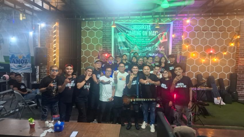 MUSIKITA: "JAMING ON MAY" Gairahkan Musik Medan, Band INSIDER Resmi Diluncurkan