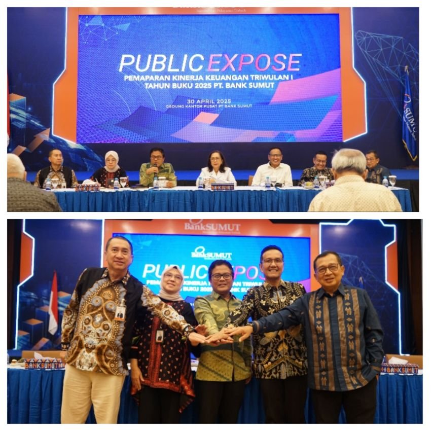 Bank Sumut Catatkan Pertumbuhan Laba dan Kredit Signifikan di Triwulan I 2025