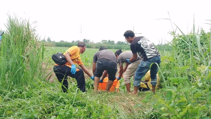 Penemuan Mayat Tanpa Identitas di Parit Dekat Sport Center Desa Sena, Batang Kuis