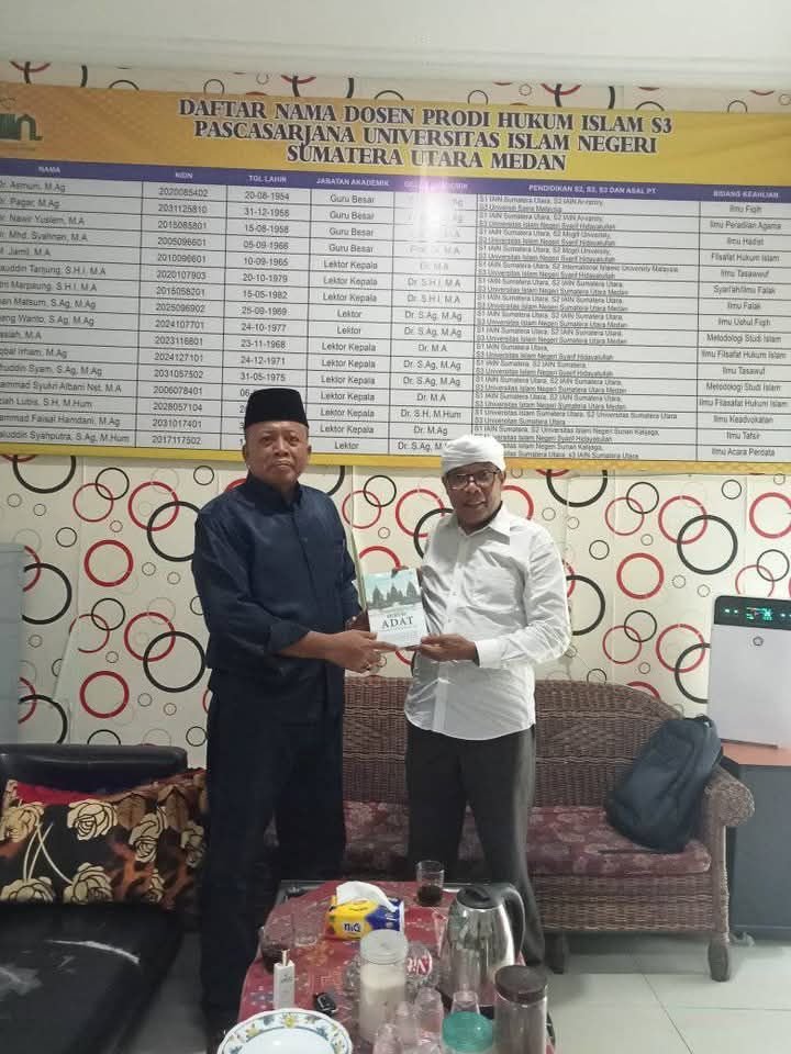 Prof. Dr. Nisful Khair Dikukuhkan Sebagai Guru Besar UIN Sumut, Diapresiasi Sebagai Akademisi Visioner