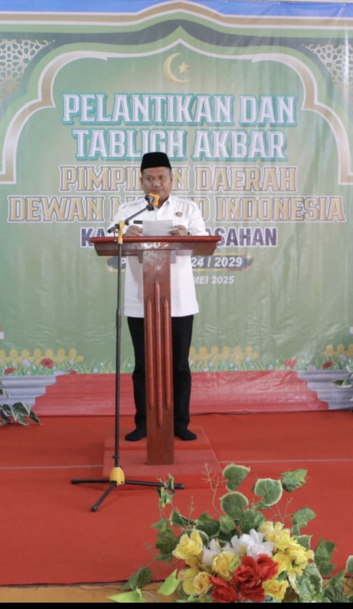 Wakil Bupati Hadiri Pelantikan PD DMI Kabupaten Asahan Periode 2024-2029