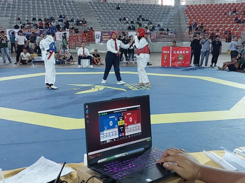 Kejuaraan Super Cup Taekwondo Championship Perebutkan Piala Anggota DPR RI Musa Rajekshah