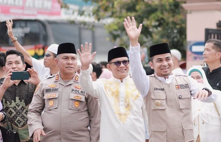 Wali Kota Solok Lepas 92 Calon Jemaah Haji Tahun 1446 H / 2025 M.