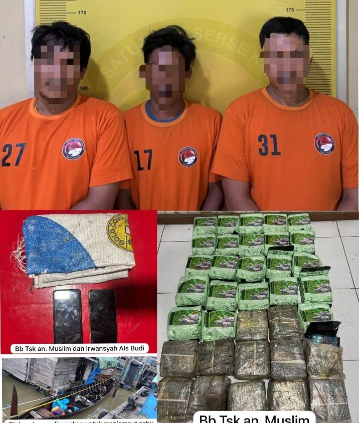 Penyelundupan 35 Kg Sabu Di Perairan Asahan Digagalkan Satnarkoba Polres Asahan