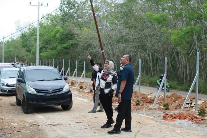 Wabup Atika Nasution Cek Jelang Persiapan Pemindahan RSUD Panyabungan Madina