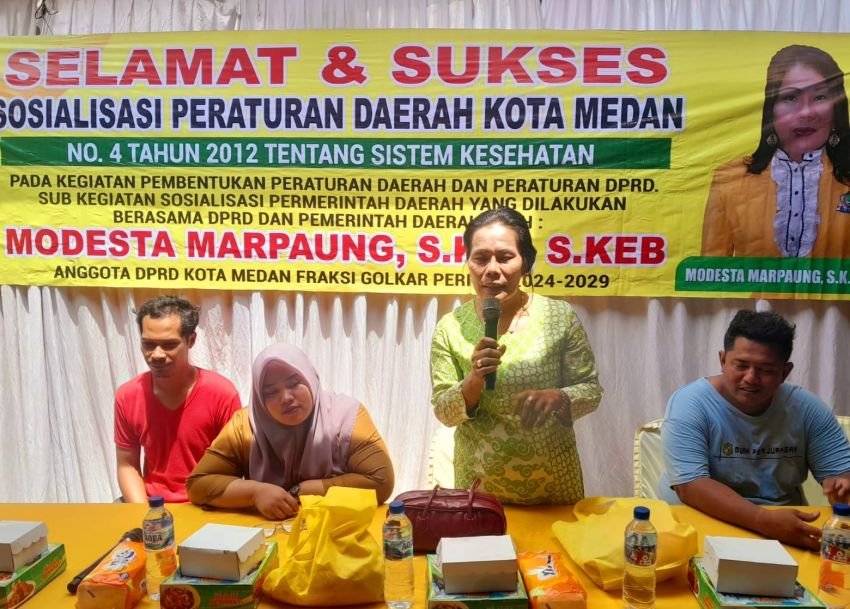 Modesta Marpaung Dorong Puskesmas Tingkatkan Pelayanan Lansia
