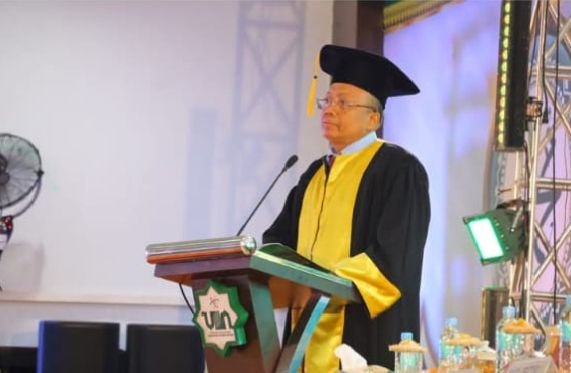 Dr. H. Nispul Khoiri Resmi Dikukuhkan sebagai Guru Besar UINSU