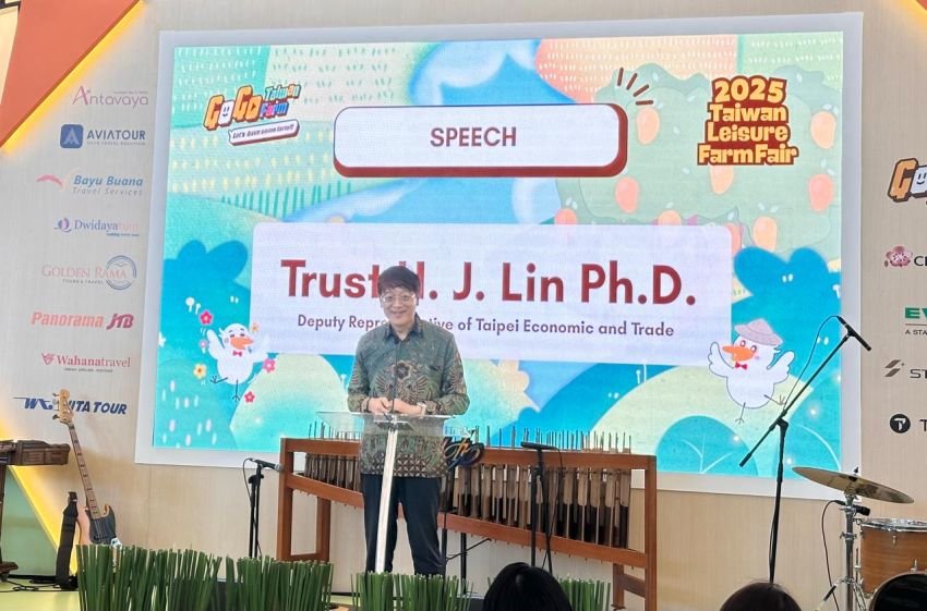 Deputi Kepala Perwakilan TETO, Mr. Trust Lin: Pameran Agrowisata Taiwan 2025 Resmi, Tawarkan Pesona Wisata Edukatif dan Berkelanjutan
