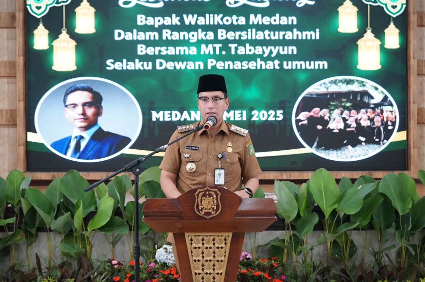 Hadiri Halal bi Halal MT Tabayyun,*  *Rico Waas : Majelis Taklim Punya Peran Penting Mendukung Pembangunan Kota