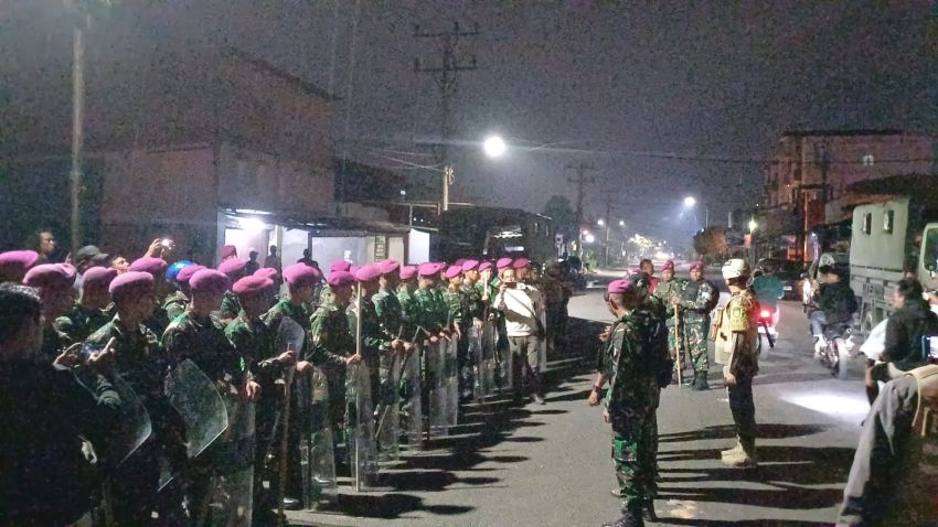 Pemko Medan Bersama Personil TNI dan Polri Lakukan Pengamanan Aksi Tawuran di Belawan