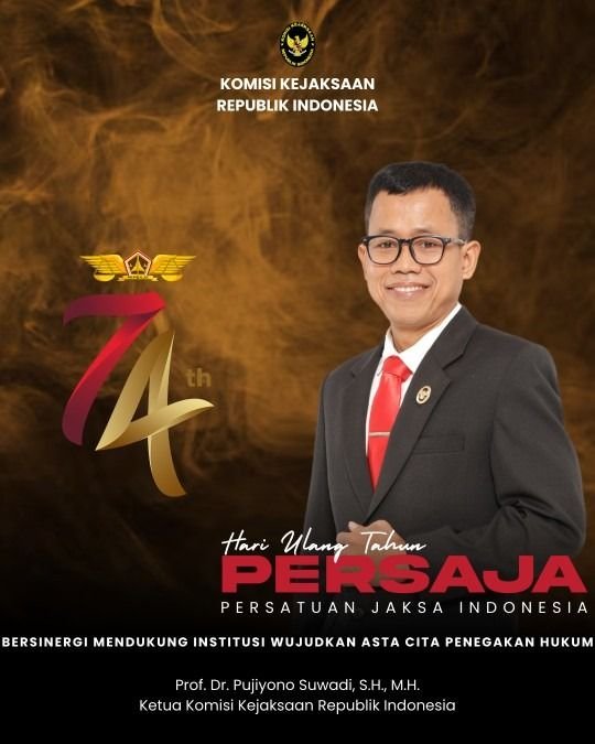 Prof. Pujiyono Suwadi : Selamat Ultah PERSAJA Ke 74, Profesional dan Berintegritas !