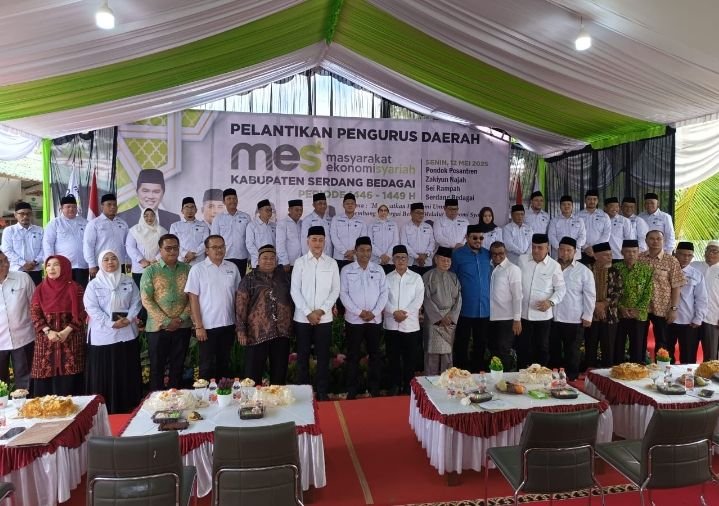 Ketua MES Sumut Musa Rajeksah Lantik Pengurus MES Kabupaten Serdang Bedagai