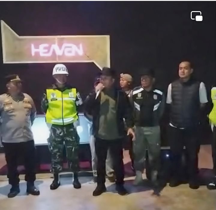 Tak Miliki Izin, Heaven Dan Nes Bar Ditutup Wakil Bupati Asahan Bersama Tim Gabungan APH