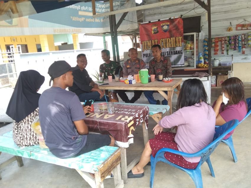 Lewat Jumat Curhat, Polresta Deli Serdang Serap Aspirasi Dari Masyarakat