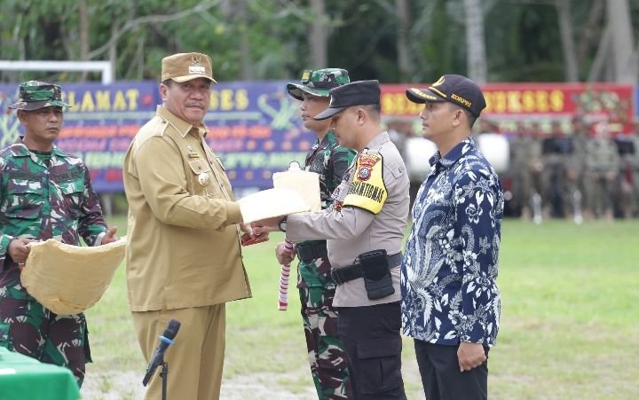 Bupati Asahan Buka TMMD ke-124 di Desa Silo Bonto