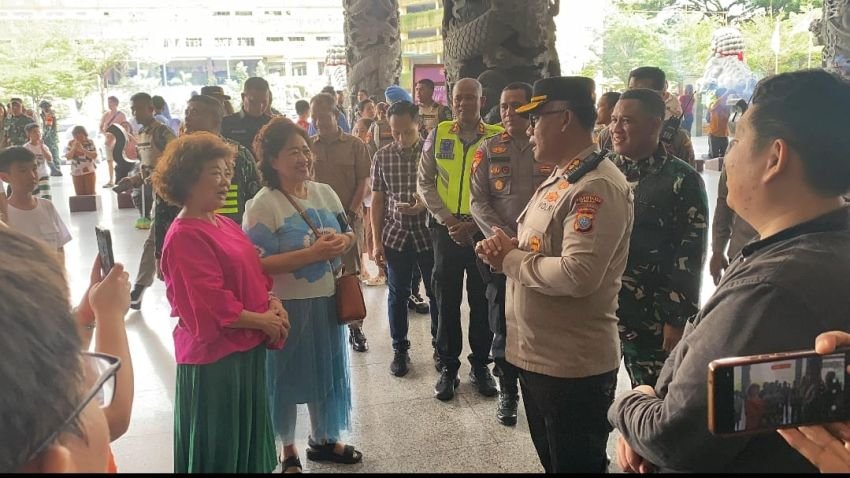 Kapolrestabes Medan Pastikan Perayaan Tri Suci Waisak Aman