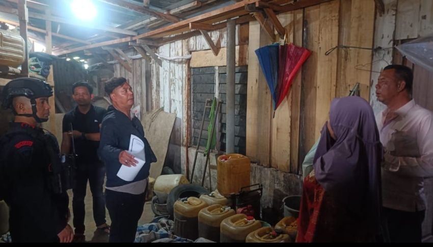 Polda Sumut Ungkap Penimbunan BBM Bersubsidi di Deli Serdang, Dua Pelaku Ditangkap