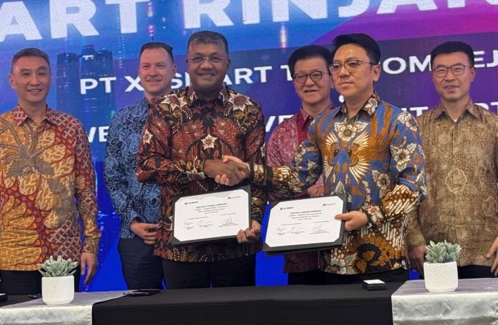 XLSMART - Huawei - ZTE Kolaborasi Tingkatkan Kualitas Jaringan Dan Talenta Digital Indonesia