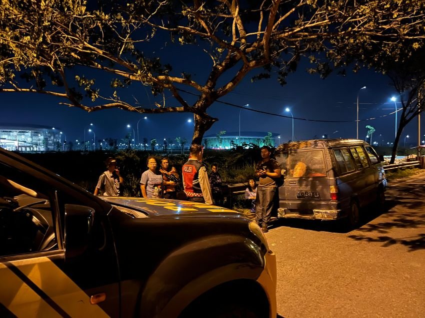 Sebagai Langkah Proaktif Menjaga Situasi Kondusif, Jajaran Polresta Deli Serdang Laksanakan Patroli Blue Light