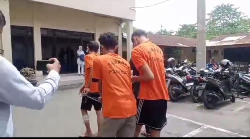 Mencoba Melawan Petugas 4 Spesialis Maling Motor diberi Tindakan Tegas & Terukur.