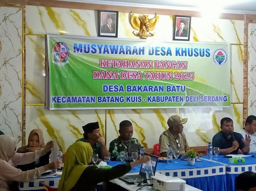 Musdesus Desa Bakaran Batu: Bentuk Koperasi Merah Putih dan Jalankan Program Ketahanan Pangan