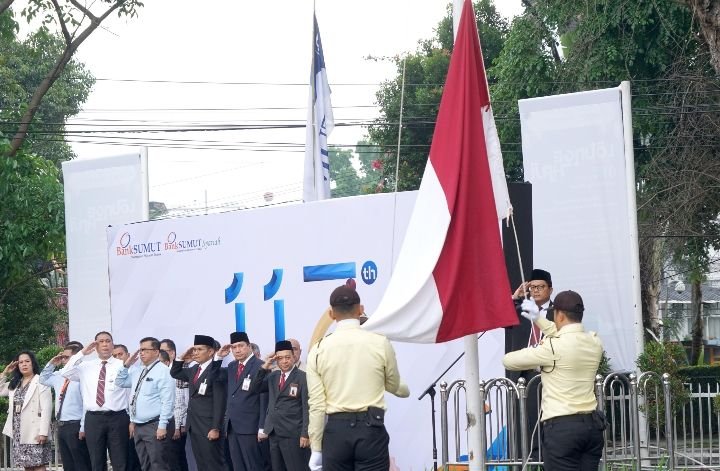 Bank Sumut Gelar Upacara Hari Kebangkitan Nasional 2025: Wujudkan Semangat Bangkit Bersama