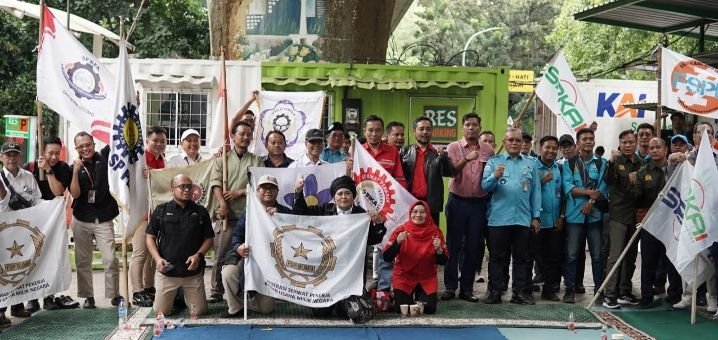 Momentum Harkitnas, SP PLN bersama Forkom SP BUMN Rapatka Barisan Kawal Asta Cita Presiden Prabowo