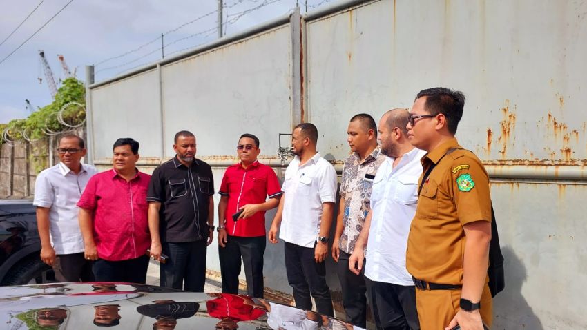 Dituding Timbun Anak Sungai Paluh di Belawan, Manajemen Perusahaan Hindari Kunjungan DPRD Medan