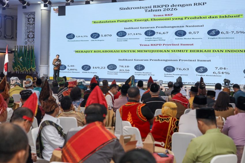 Wali Kota menghadiri Musrenbang RPJMD Sumut Tahun 2025-2029 dan RKPD Tahun 2026