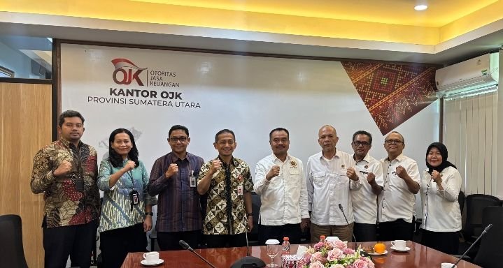 PWI Sumut dan OJK Sepakat Tingkatkan Literasi Keuangan Wartawan