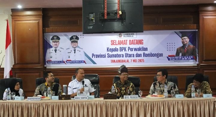 LKPD Tanjungbalai Diserahkan, BPK Sumut Sampaikan 3 Poin Penting