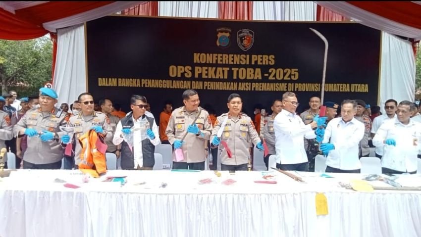 Polda Sumut : Berikan Rasa Aman dan Nyaman Berinvestasi 1.130 Preman di Sumut Dijaring