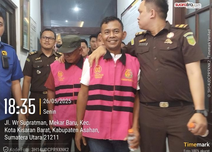 Kejari Asahan Tetapkan Kades Punggulan Dan Bendahara Tersangka Korupsi DD Rp 525 Juta